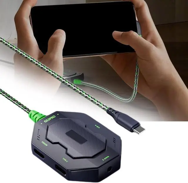 Alt view image 2 of 7 - USB C 4 Port Docking Station For Earphones Adapter 480Mbps Speed And 70cm Cable For Versatiled Devices Connection USB Extension Adapter