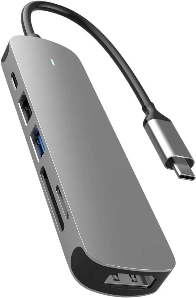 Alt view image 3 of 7 - Efficient USB 3.0 and Type C Hub 1000Mbps Ethernet RJ45 Gigabit 4/6 Port 5GBPS Data Transfer Adapter for Mobile Phone Tablet