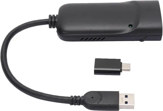 Alt view image 2 of 7 - Wisoqu USB3.0 To High Definition Multimedia Interface 2K Adapter, 3 Modes Pluggable USB3.0 To High Definition Multimedia Interface Adapter for 2 Screen HD Display