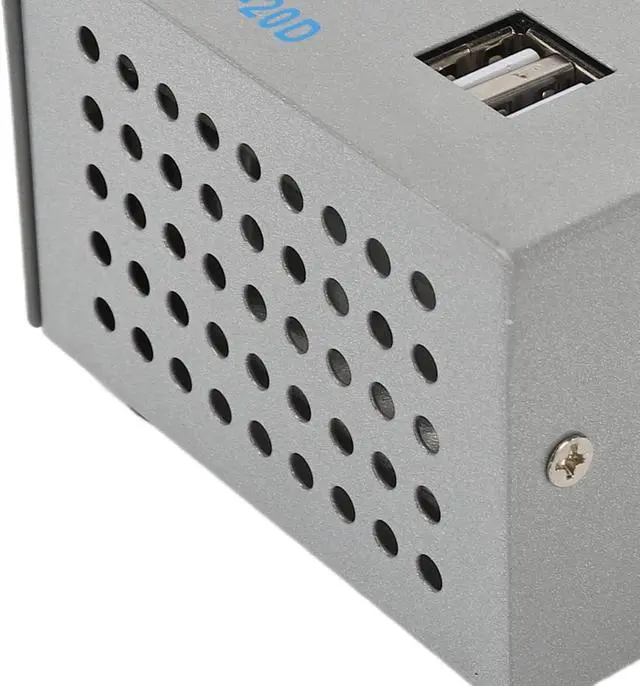 Alt view image 7 of 7 - Powered USB Hub Stainless Steel Multifunctional 20 Port USB Smart Hub Splitter Charging Port Power Adapter