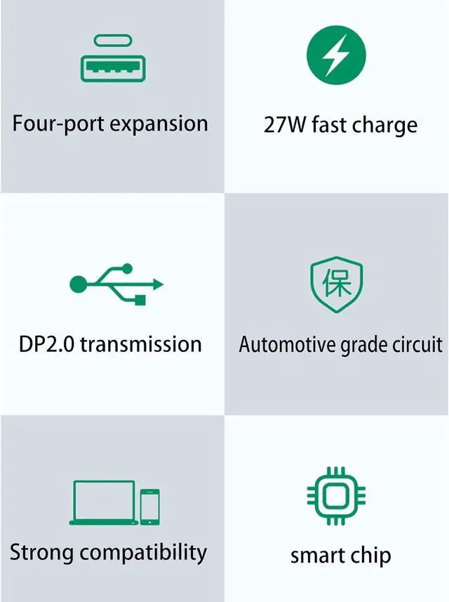 Alt view image 4 of 7 - High USB Type Docking Station for 2021 Charging Box No Hub Wiring Type C Fast Charging Required
