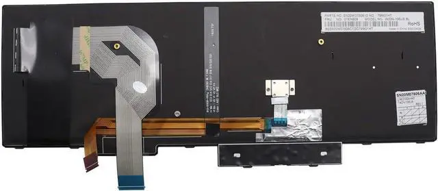 Alt view image 2 of 2 - New Replacement Keyboard for Lenovo IBM ThinkPad T570 T575 T580 P51S P52S with Backlit 01ER582 01ER541 SN20M07934 01HX219 01HX259 SN20P41561