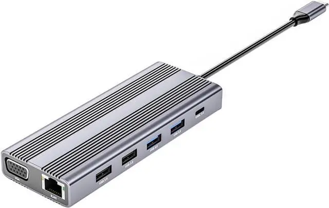 Main image of VILLCASE Portable Type C USB Hub Docking Station Data Splitter with USB