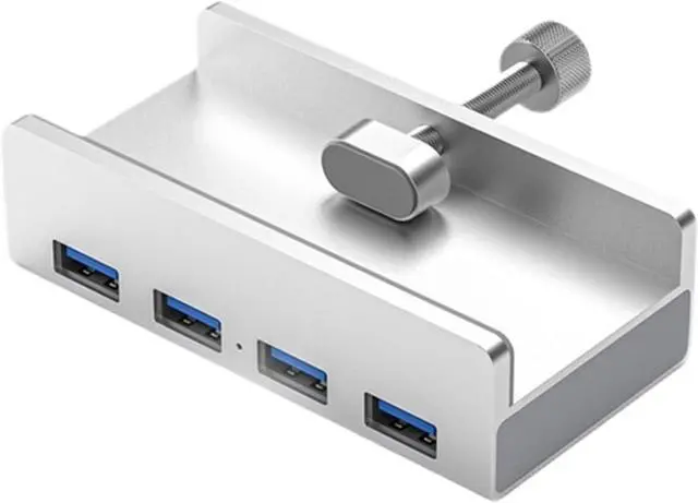 Main image of 6-in-1 USB 3.0 HUB with Power Supply USB3.0 Splitter Adapter Clip-Type Multi Splitter 5G Data Transmission(2 USB 2 Type C)