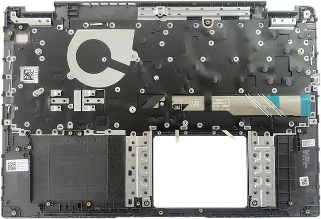 Alt view image 2 of 7 - Replacement for Dell Latitude 3510 E3510 Laptop Upper Top Cover Case Palmrest Not-Backlit Keyboard Assembly Part 0JYG4Y JYG4Y Black