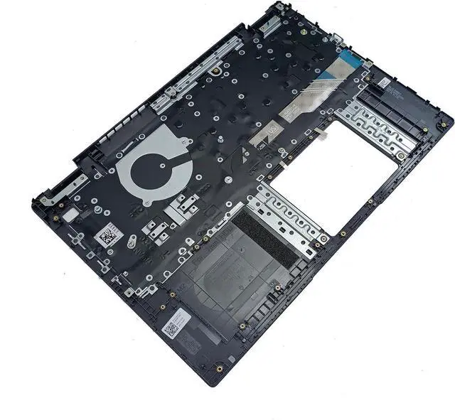 Alt view image 3 of 7 - Replacement for Dell Latitude 3510 E3510 Laptop Upper Top Cover Case Palmrest Not-Backlit Keyboard Assembly Part 0JYG4Y JYG4Y Black