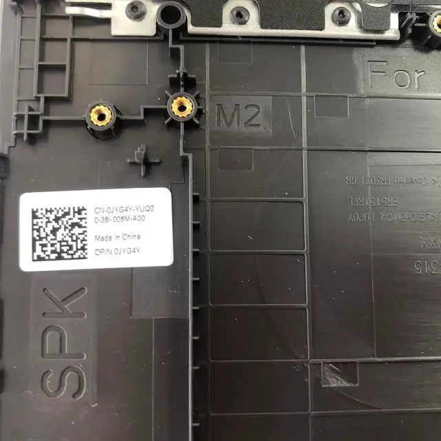 Alt view image 6 of 7 - Replacement for Dell Latitude 3510 E3510 Laptop Upper Top Cover Case Palmrest Not-Backlit Keyboard Assembly Part 0JYG4Y JYG4Y Black