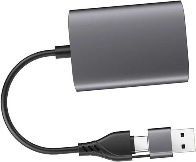 Main image of MERRYHAPY Type C USB Hub Adapter Dual Converter for Laptop Supports Modes Setup Compatible with Multiple