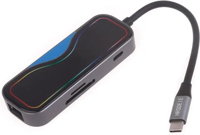 Main image of Type C Docking Station USB Card Reader RJ45 Port Type C Transfer Data Hub Reading, Writing, Writing and Writing