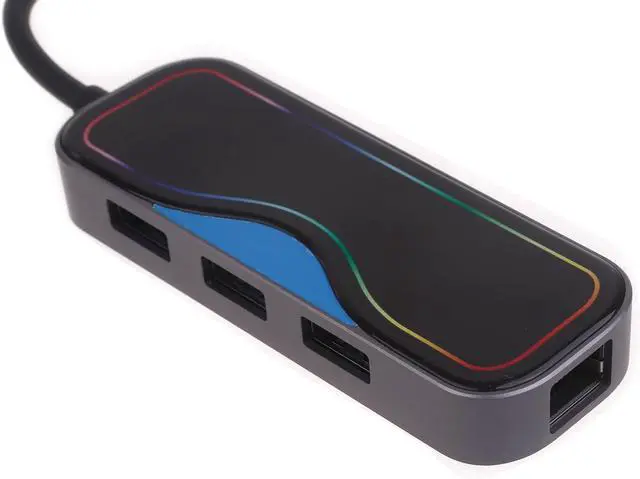 Alt view image 7 of 7 - Type C Docking Station USB Card Reader RJ45 Port Type C Transfer Data Hub Reading, Writing, Writing and Writing