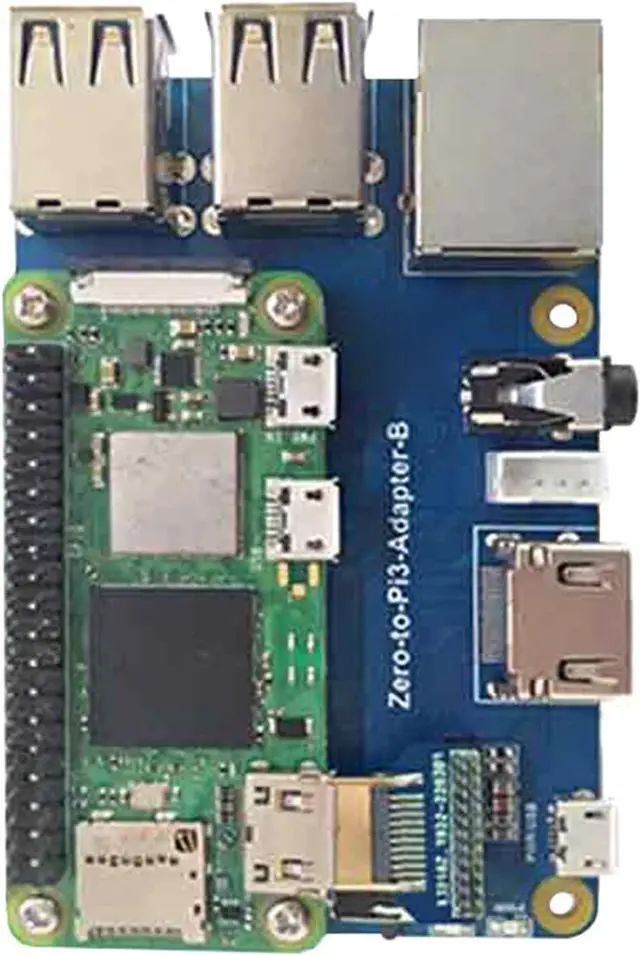 Alt view image 5 of 7 - Aurgiarme - USB 2.0 HUB HAT Expansion Board for ZeroW ZeroWH Banana M2 with 4 USB ports