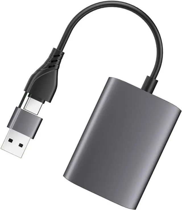 Main image of PEPLAYTAL USB Hub Type C to Dual Adapter Supports High Definition Display USB Splitter for Laptops Tablets