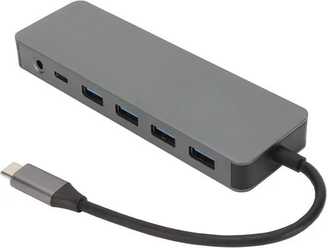 Main image of Jectse USB C Hub 13 in 1 Gray High Speed Adapting Load