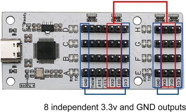 Alt view image 4 of 7 - USB C To Multiple Port Hubs Converter Module For Efficient Data Transmissions And Device Managements
