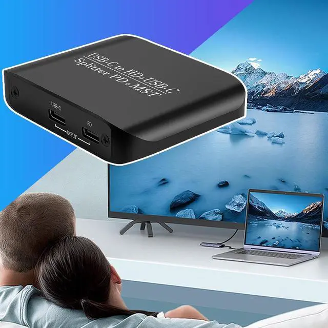 Alt view image 3 of 7 - Muflydo USB C to HD Adapter,Multiport Converter - Multiport Connector Reader Portable 4K@60Hz for Monitor Phone Tablets Work Office Home