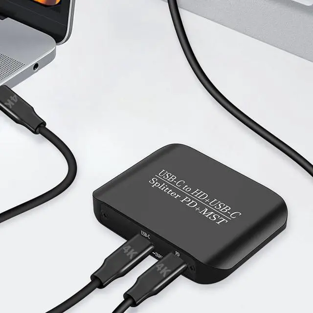 Alt view image 3 of 7 - C Type to HD Adapter - HD to USB C Converter,Multiport Connector Reader Portable 4K@60Hz for Monitor Phone Tablets Work Office Home