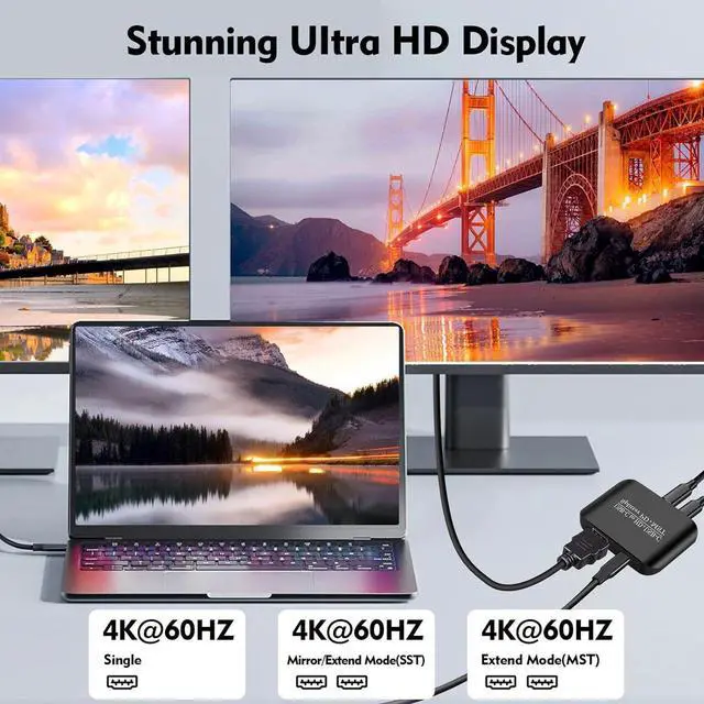 Alt view image 2 of 7 - C Type to HD Adapter - HD to USB C Converter,Multiport Connector Reader Portable 4K@60Hz for Monitor Phone Tablets Work Office Home