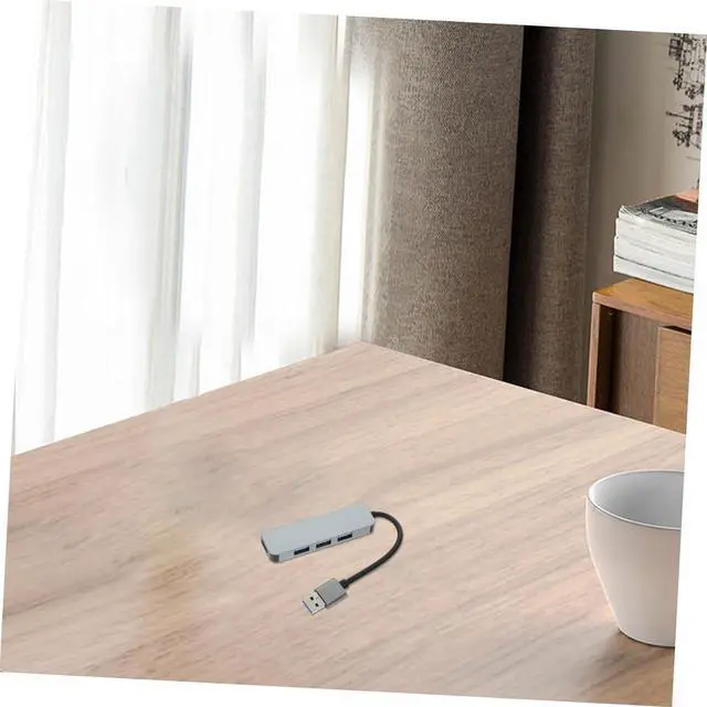 Alt view image 2 of 7 - Mipcase 5pcs USB Hub Ports USB Adapter for Laptop High Speed Data Transfer Into Four Compatible with