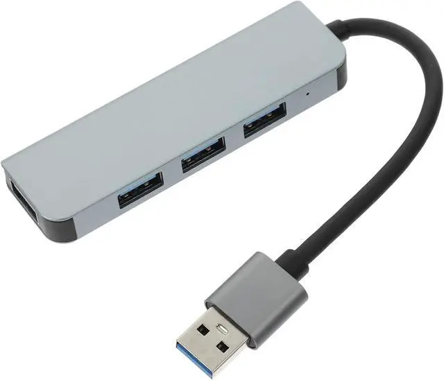 Alt view image 3 of 7 - Mipcase 5pcs USB Hub Ports USB Adapter for Laptop High Speed Data Transfer Into Four Compatible with