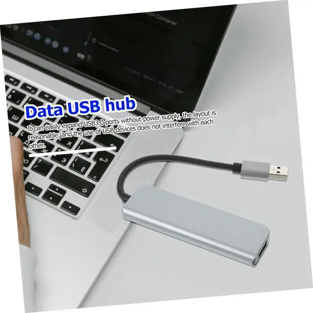 Alt view image 4 of 7 - Mipcase 5pcs USB Hub Ports USB Adapter for Laptop High Speed Data Transfer Into Four Compatible with