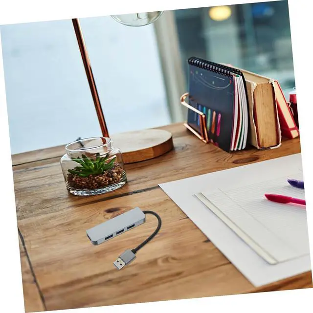 Alt view image 6 of 7 - Mipcase 5pcs USB Hub Ports USB Adapter for Laptop High Speed Data Transfer Into Four Compatible with