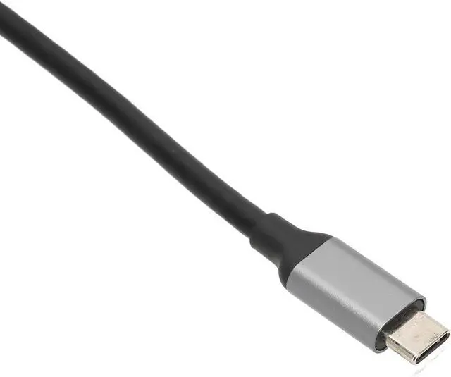 Alt view image 2 of 7 - 6 in 1 USB C Hub: 4K30Hz Output, 100Mbps Ethernet, PD Charging, 2X USB 3.0, Aluminum