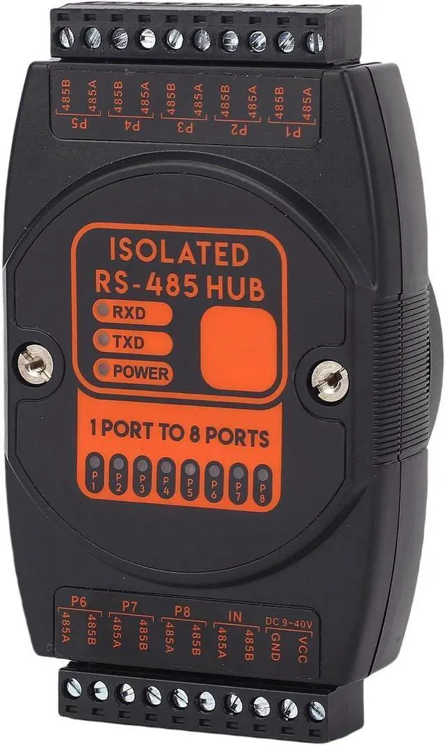 Alt view image 2 of 7 - 485 Hub, 8ch 485 Isolated Photoelectric Repeater, Industrial Grade Multi Node, 8 Channel Repeater