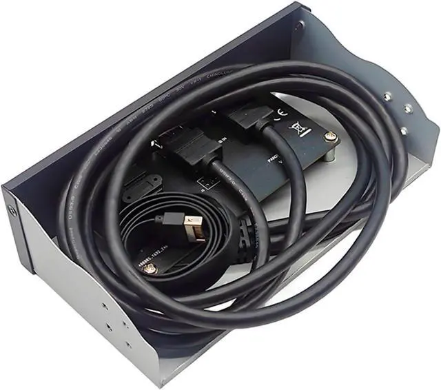 Alt view image 7 of 7 - USB3.2 And Type C Front Panel For 5.25Inch Disk Bay With Double USB A Port For PC Desktop Enhances Connection