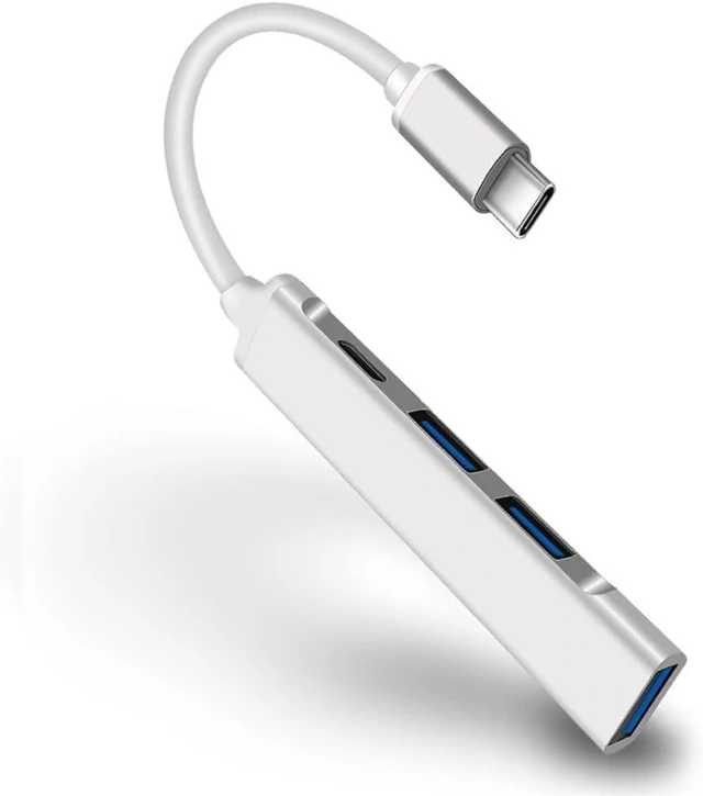 Main image of Hubs Type C USB C HUB 3.0 4 Port Multi Splitter Adapter OTG for Pro Air Accessories USB 3.0 Type C Hub USB Hubs (Color : OneColor, Size : 1.7cm*8.3cm)