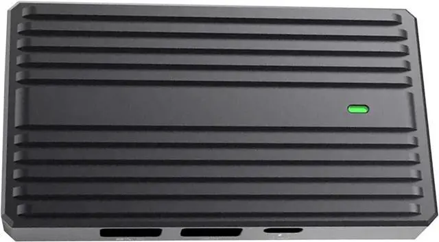 Alt view image 6 of 7 - M.2 NVMe SSD Enclosure Tool-Free USB C External NVMe SSD Enclosure 10Gbps M.2 NVMe to USB Adapter USB 3.2 M.2 NVMe