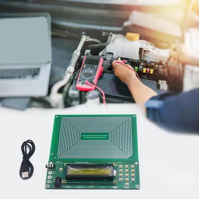 Alt view image 5 of 7 - DC5V 7.83Hz Low Frequency Generator 0.01-30000Hz Resonator Sound Frequency Machine for Computers and Offices Durability