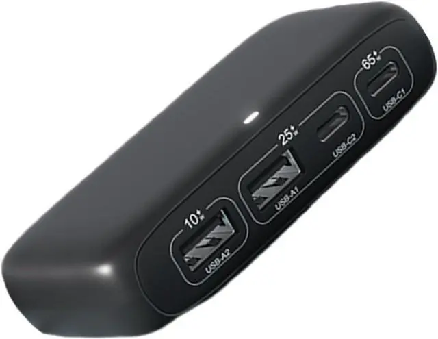 Alt view image 5 of 7 - XUZHID Type C Hubs Expander with Total 100W Power Delivery 4Port (2USB C+2USB) Fast Charging Station 480Mbps Data Transfer