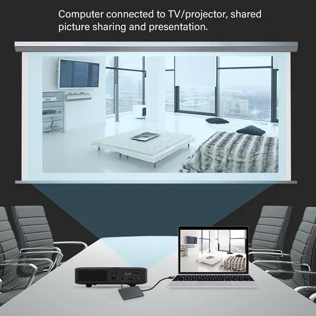 Alt view image 4 of 7 - USB C Adapter 6 in 1 with USB3.0x2 5Gbps Fast Charging Station Multiport Type C Adapter for Type C Laptops Tablets