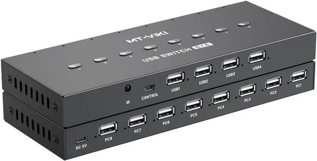 Main image of USB2.0 Manual Shared Switching Printer Sharing Device USB Hub 8 In 4 Out Data Transfer Hub Converter