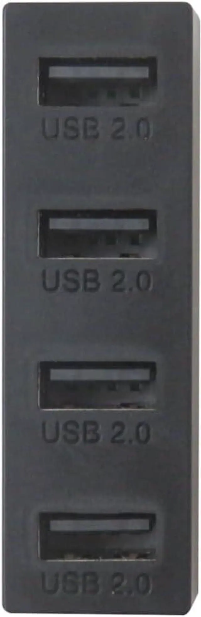 Alt view image 3 of 7 - BUTITNOW 4-Ports USB Hub Compatible for Xbox Series X/Xbox Series S, High-Speed Transmission USB Hub Splitter Expansion Adapter Compatible for Xbox Series X/S Console - Black