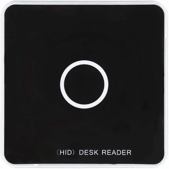 Main image of Desktop UHF Card Reader Writer USB Interface, Sensitive Response Speed, for Access Control, Black