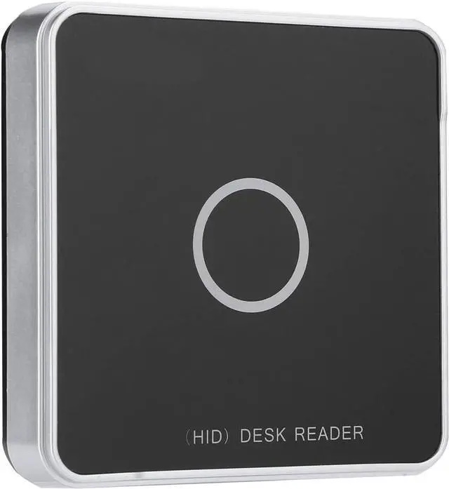 Alt view image 3 of 7 - Desktop UHF Card Reader Writer USB Interface, Sensitive Response Speed, for Access Control, Black