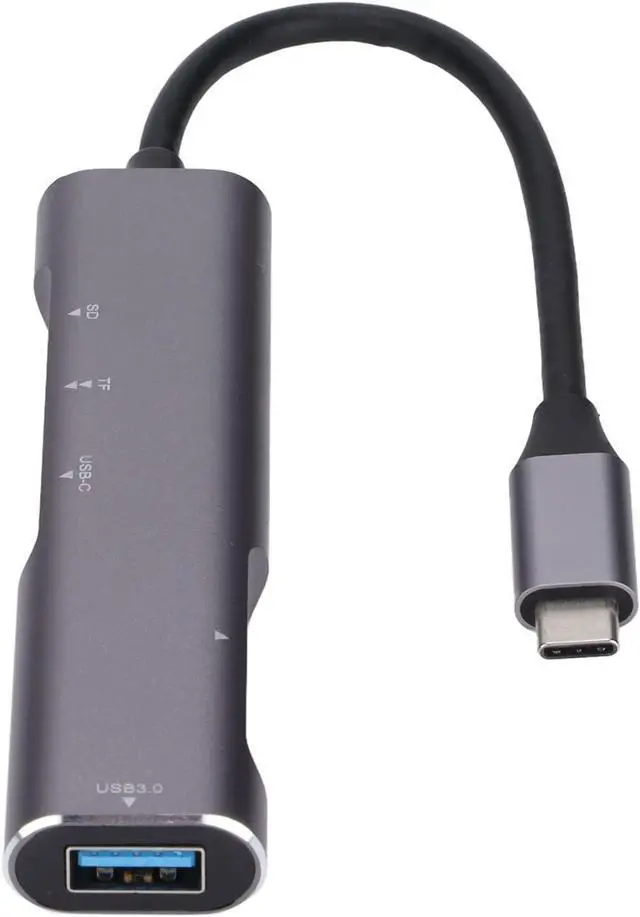 Alt view image 7 of 7 - QT05 Type C to HD Multimedia Interface USB 3.0 Hub, 5 in 1 Multi Function Hub for Computers, Supports PD Charging and Data Transmission, 4K HD Video Output, Plug and Play