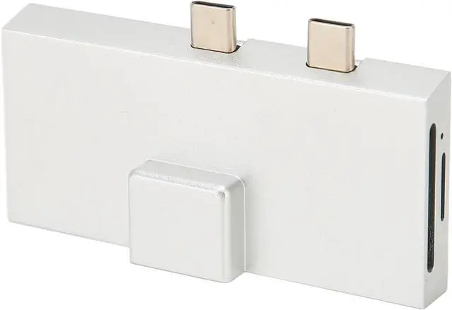 Main image of Dual USB C Expansion Hub: Professional 7 Ports Plug and Play 5Gbps Data Transfer USB C Hub Multiport Adapter, Compatible with Surface Pro 8 9 X Accessories