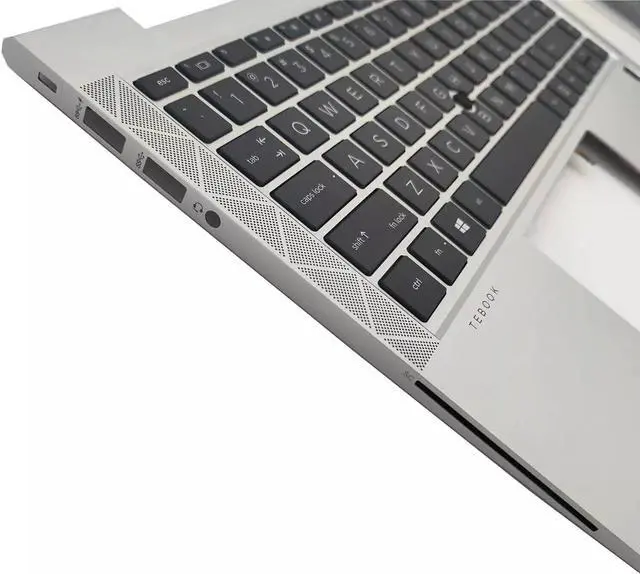 Alt view image 6 of 7 - New Replacement for HP Elitebook 840 G7 840 G8 745 Laptop Upper Case Palmrest Backlit Keyboard Assembly Part M07090-001 M36312-001 Silver