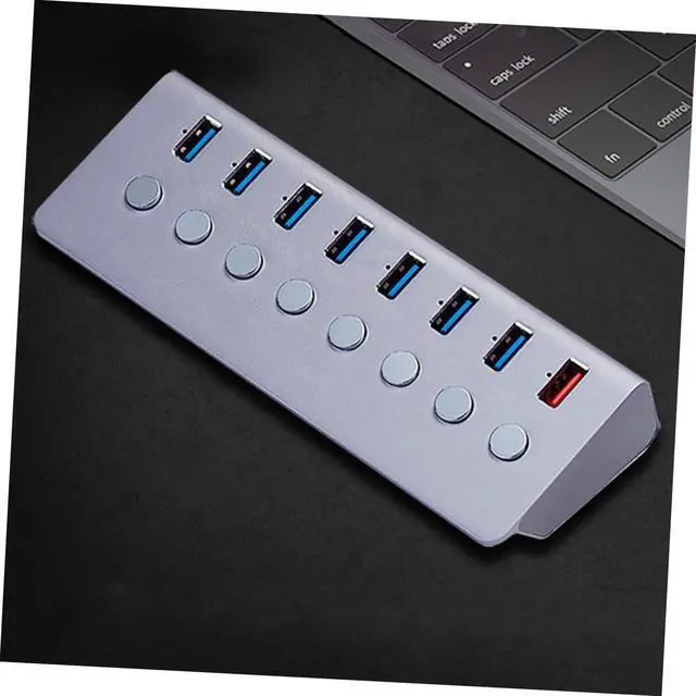 Alt view image 5 of 7 - KICHOUSE 1pc Ports USB Hub Charging Port Practical USB Splitter for and Supports Devices Simultaneously