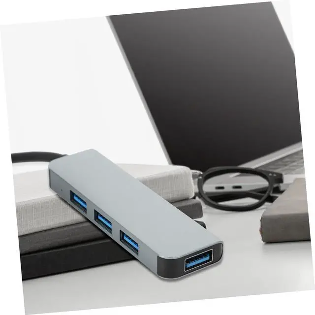 Alt view image 2 of 7 - Angoily 5pcs USB Port Adapter for 4 Port USB Hub USB Extension Cable USB Splitter for