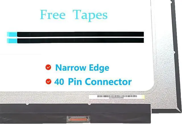 Alt view image 2 of 5 - TFTcenter 14 Inch for AUO B140HAK03.3 LCD Touch Screen EDP 40PIN 60HZ IPS FHD 1920 * 1080 Replacement Display Panel