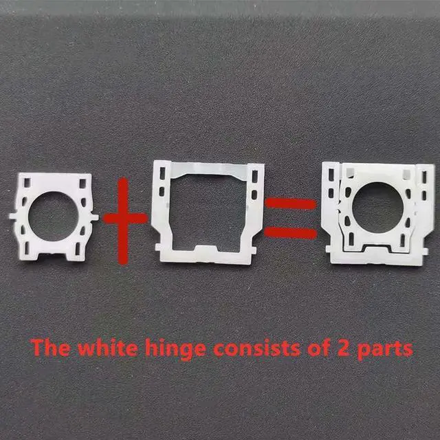 Alt view image 3 of 4 - Replacement Individual P Key Cap and Hinges are Applicable for Surface Pro 4/5/6/7 1724 1796 1807 1866 (Black) Keyboard to Replace The P Key Cap and Hinge