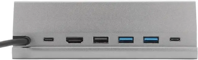 Alt view image 4 of 7 - 7 in 1 Type C Docking Station, PD Fast Charging, 4K HD, Multi USB Ports, RJ45 Ethernet, for All Type C Computers, OS X, Compatible