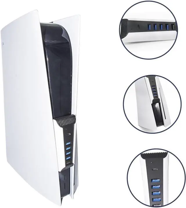 Alt view image 5 of 7 - jojofuny 4pcs USB Hub Splitter Port Extender Multi USB Port Extender for Game Console Laptop