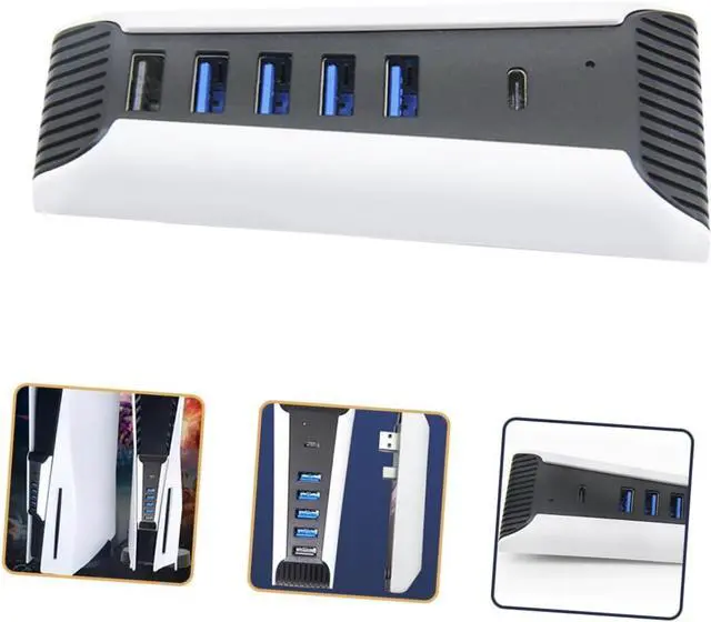 Alt view image 7 of 7 - jojofuny 4pcs USB Hub Splitter Port Extender Multi USB Port Extender for Game Console Laptop