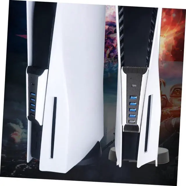 Alt view image 6 of 7 - jojofuny 4pcs USB Hub Splitter Port Extender Multi USB Port Extender for Game Console Laptop