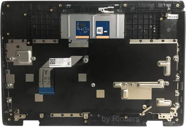 Alt view image 2 of 5 - Rinbers Laptop Palmrest Upper Case with US Keyboard and Touchpad Assembly Replacement for Lenovo Chromebook 11 500e 5CB0Q79737