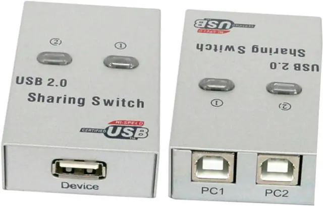 Alt view image 2 of 7 - AGFELO 3pcs USB Powered Printer Scanner Splitter USB Cable Dual Port Sharing Devices Automatic for